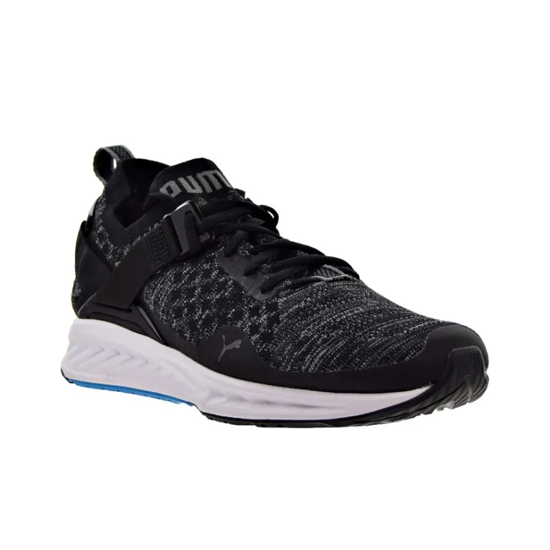 PUMA Ignite EvoKnit Lo Running Shoes Black-2