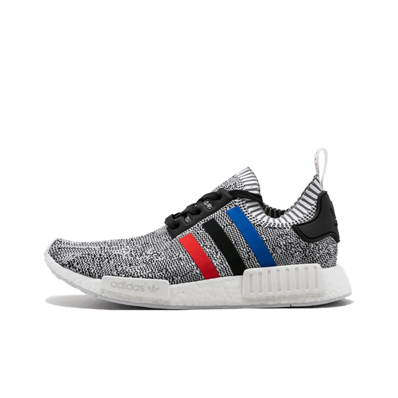 Adidas Originals Nmd R1 Tri Color Stripes White-0