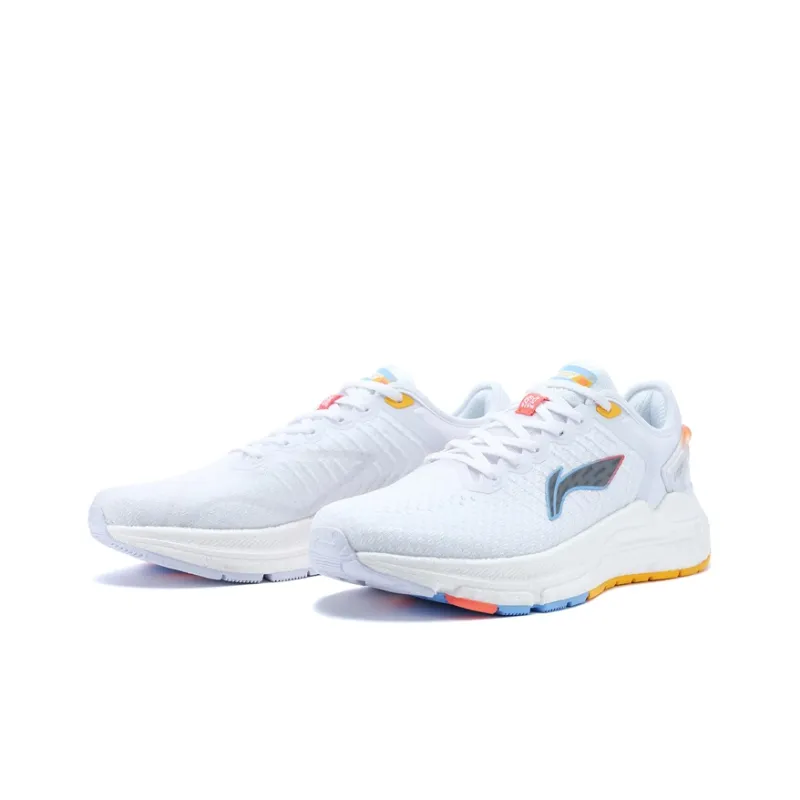 LINING Furious Rider 5.0 Casual Shoes Men Low Top Standard White/New Aurora Blue-2