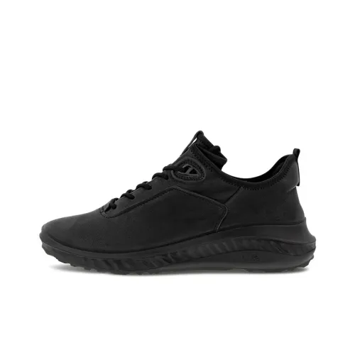 Ecco Fit For Action Casual Shoes Men Low-Top Black