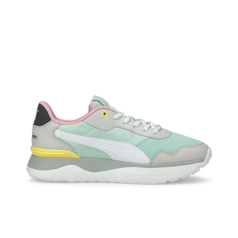 PUMA R78 Voyage 'Gray Green Pink' Women's-1