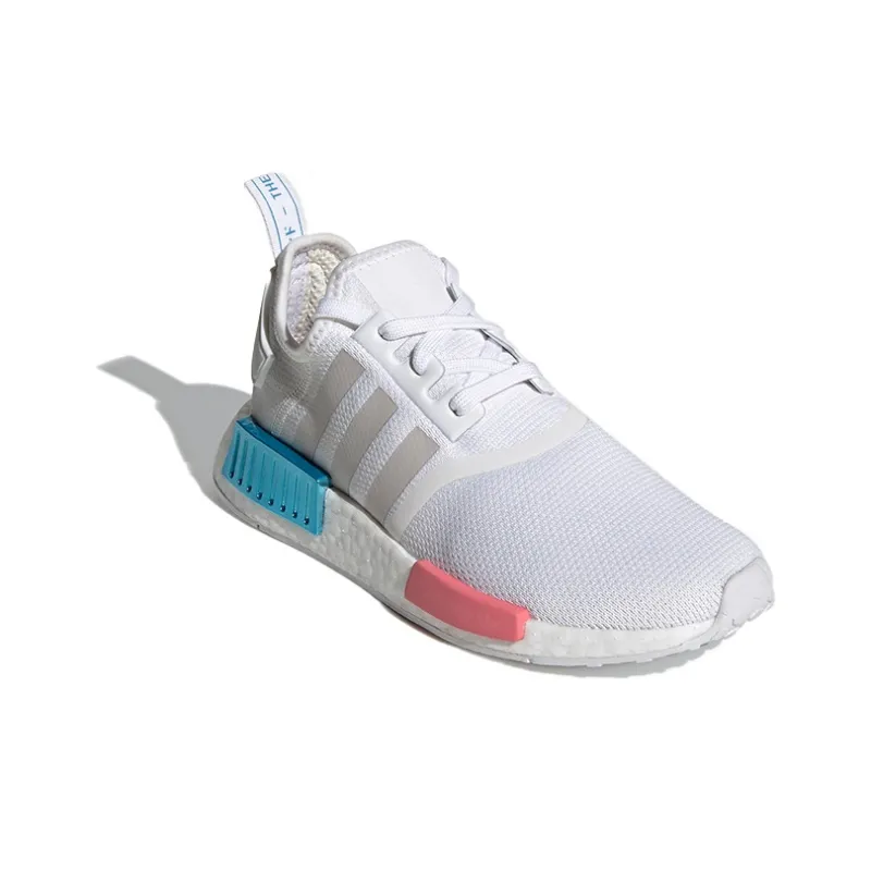 Adidas Nmd R1 White Grey Hazy Rose Women's-2