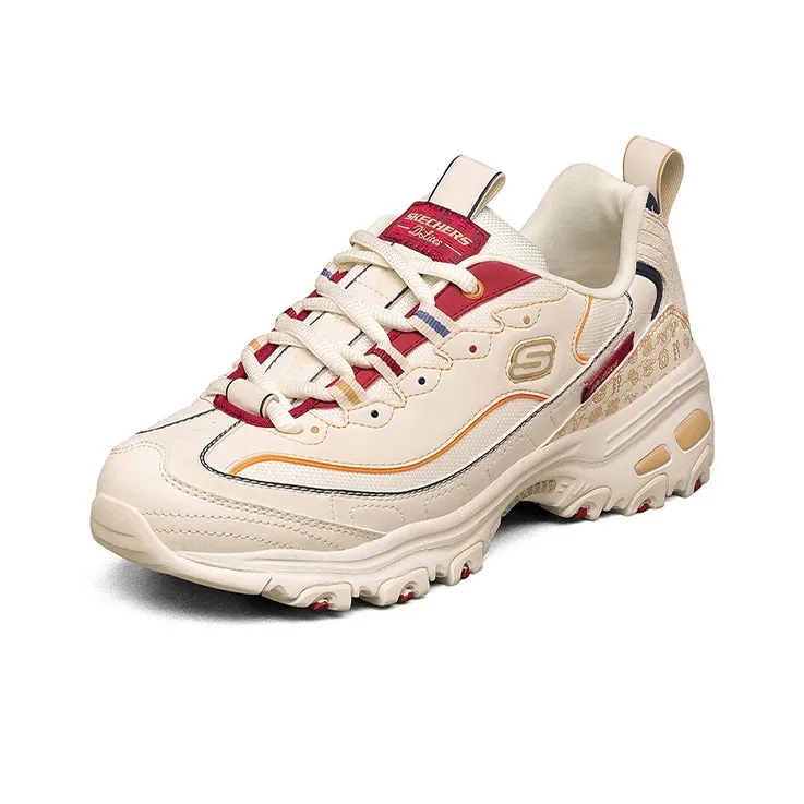 Skechers D'lites Marathon Running Shoes White Women's-2