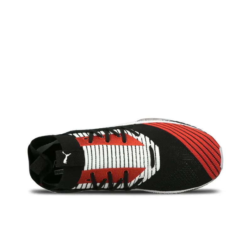 PUMA Tsugi Jun Cubism Black White Scarlet-2