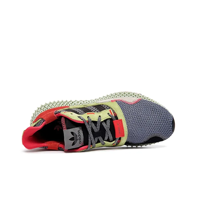 Adidas Zx 4000 4D Grey Three Hi Res Yellow-2