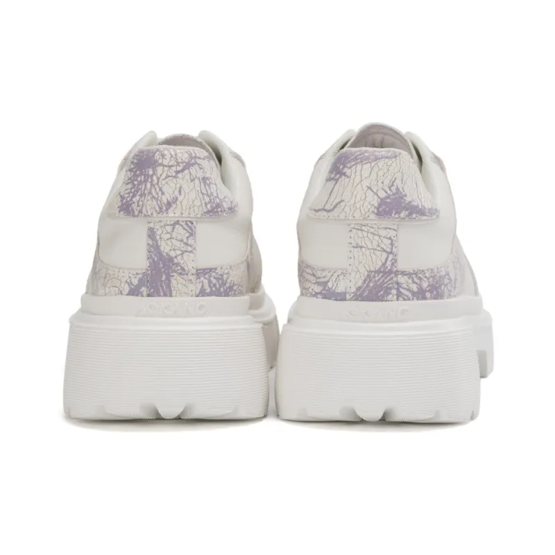 AOKANG Platform Shoes Women's White-3