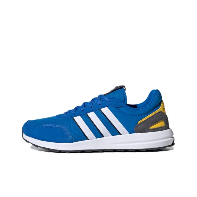 Adidas Neo Retrorun Abrasion Resistant Low Top Casual Shoes Men's Blue-0