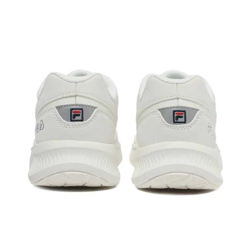 FILA Shock Absorbers Slip Resistant, Abrasion Resistant, Breathable Low Top Casual Shoes Unisex Ecru-3