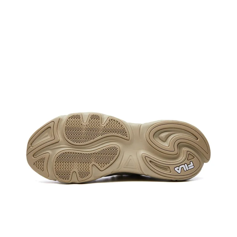 FILA FUSION MARS Cushioning Anti Slip Wear Resistant Breathability Low Top Casual Shoes Men's Sandy-5