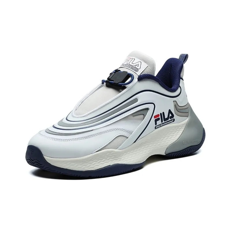 FILA FUSION Shoes 'White Silver Grey' Women's-1
