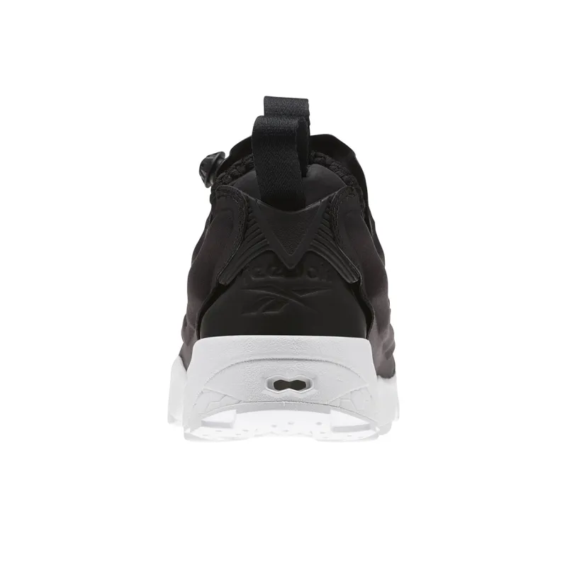 Reebok Instapump Fury Woven Running Shoes Black/White Women's-4