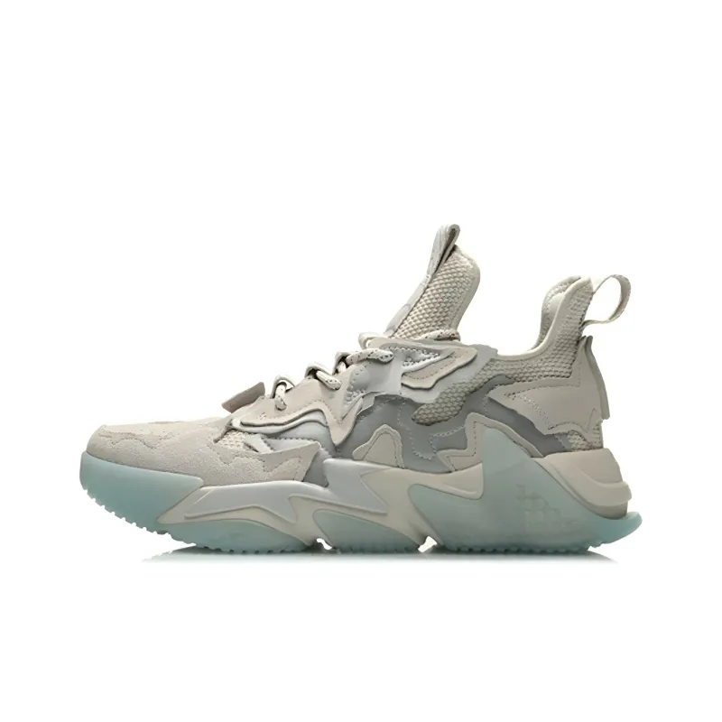 LiNing A Thousand Ways Durable Breathable Low Top Sports Casual Shoes Men's Antarctic Gray-0
