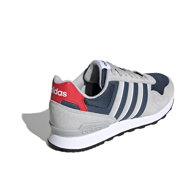 Adidas Neo 10K Casual Shoes Unisex Low-Top Gray/Blue/Red-3