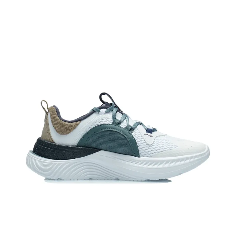LINING Spark Casual Shoes Women's Low Top Standard White-1