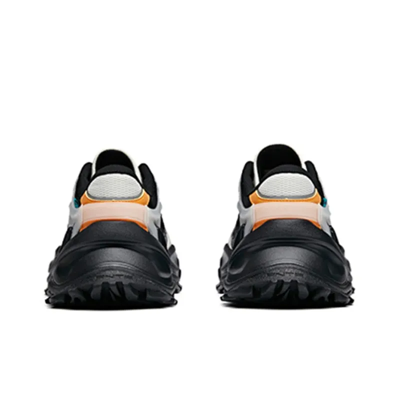 Anta Abrasion Resistant Breathable Low Top Sports Casual Shoes Men's Black Gray-4