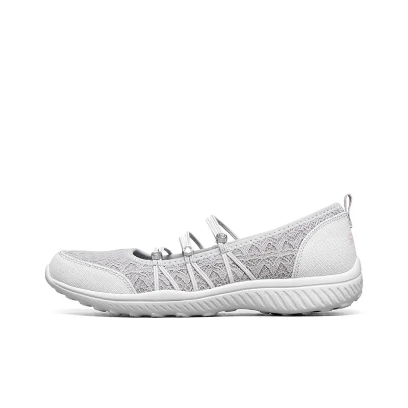Skechers BE Light Slip on Shoes Grey Women's-0