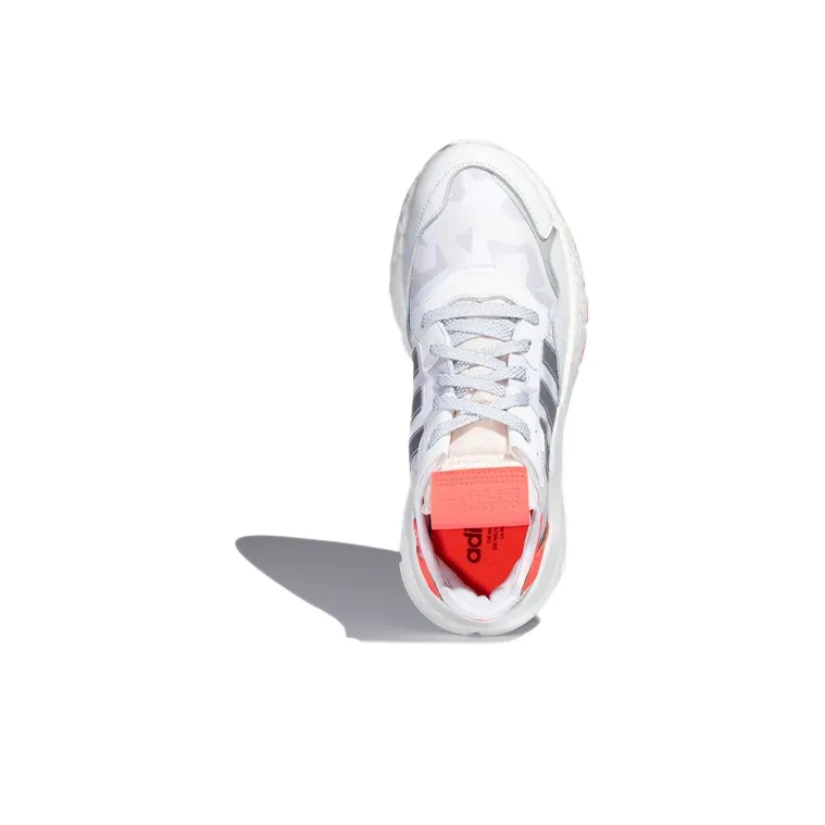 Adidas Originals Nite Jogger 'White Gray Orange'-4