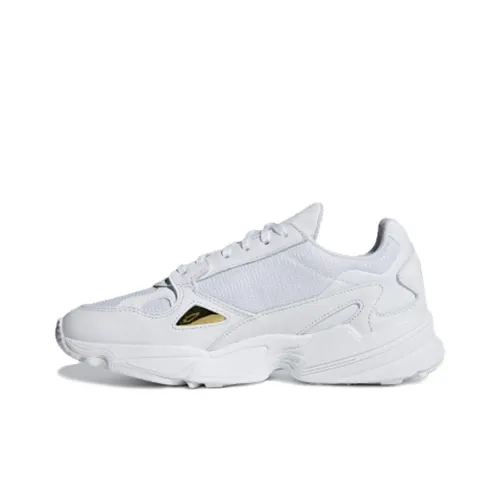 Adidas Falcon Cloud White Gold Metallic Women's