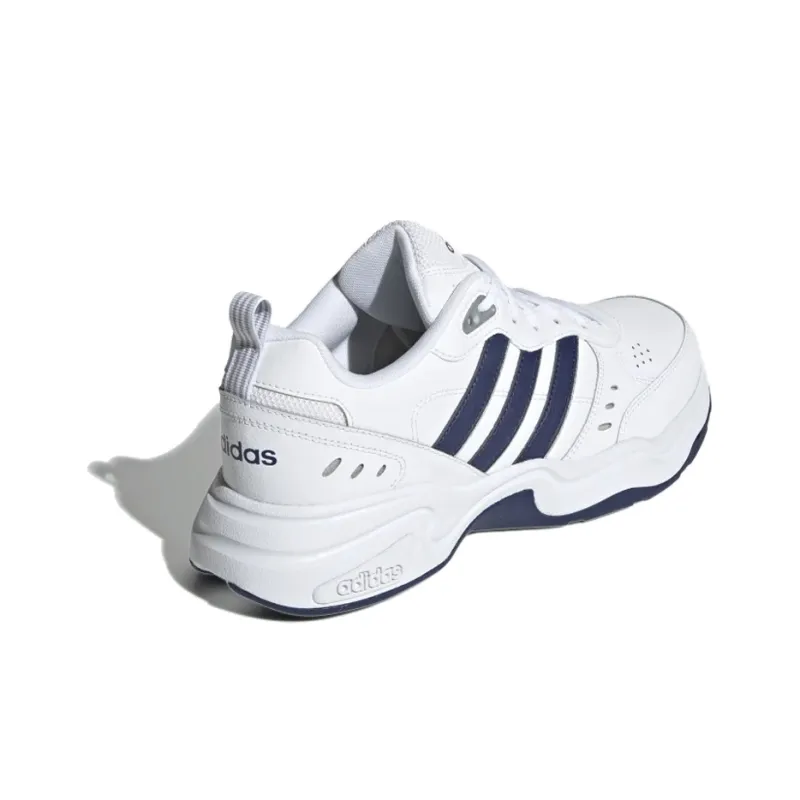 Adidas Strutter Cloud White Dark Blue Matte Silver-2