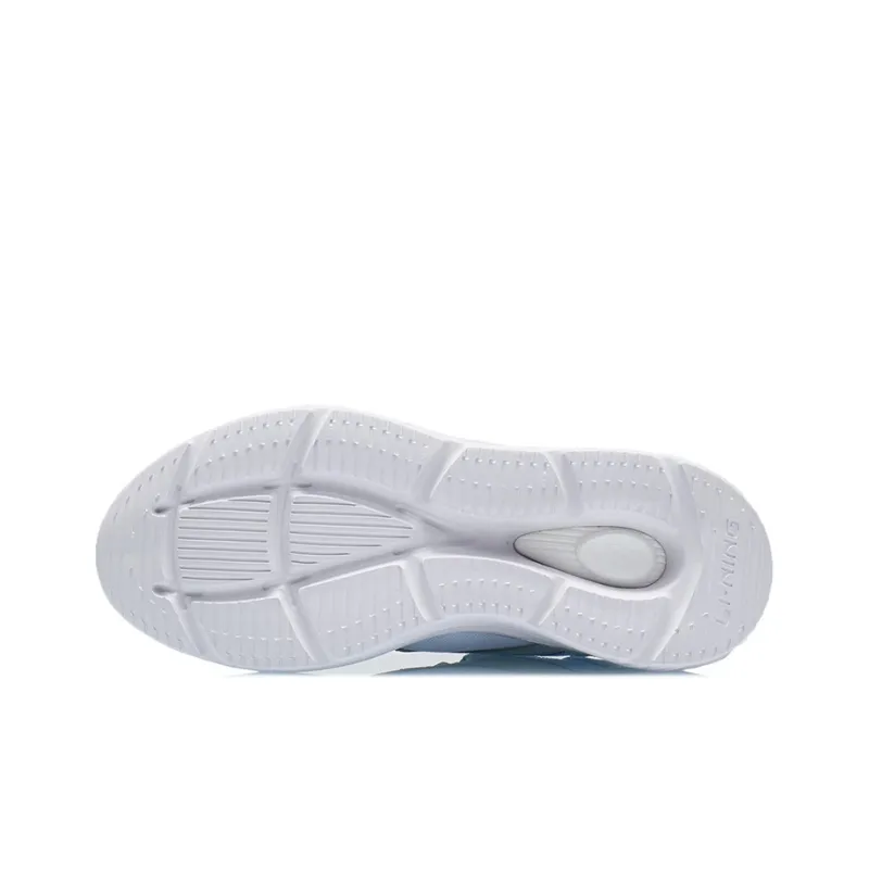 LiNing Spark Superior Cushioning Low Top Sports Casual Shoes Women's Light Frost Blue-3