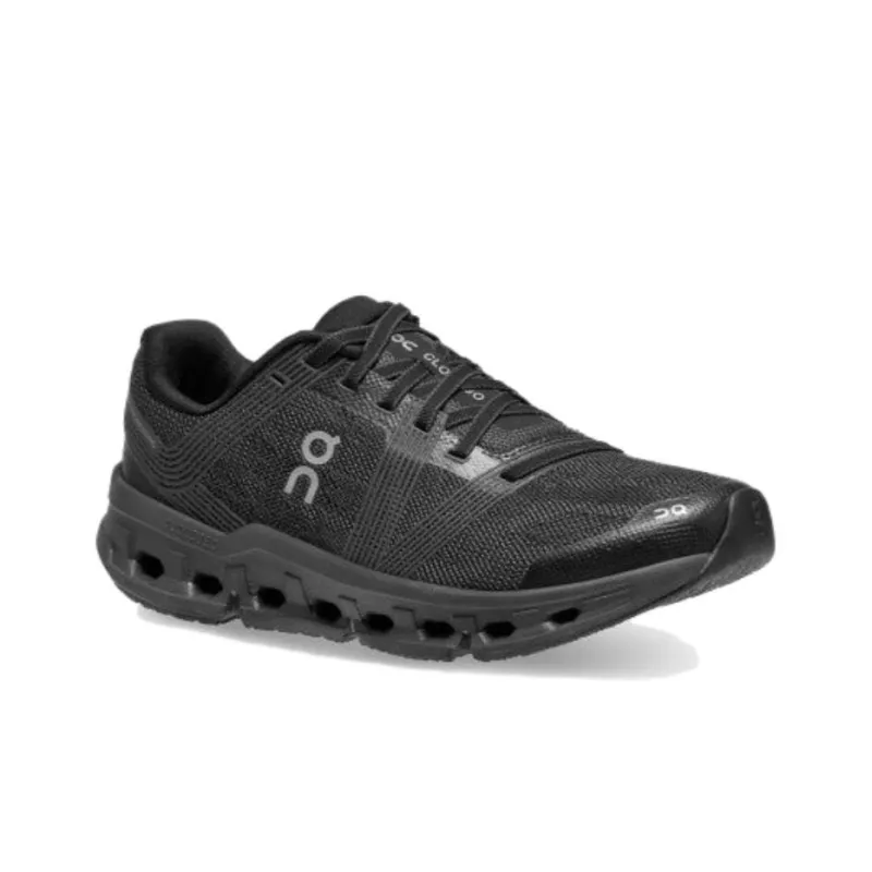 On Cloudgo Cushioned Slip Resistant Breathable Low Top Running Shoes Men's Black-1