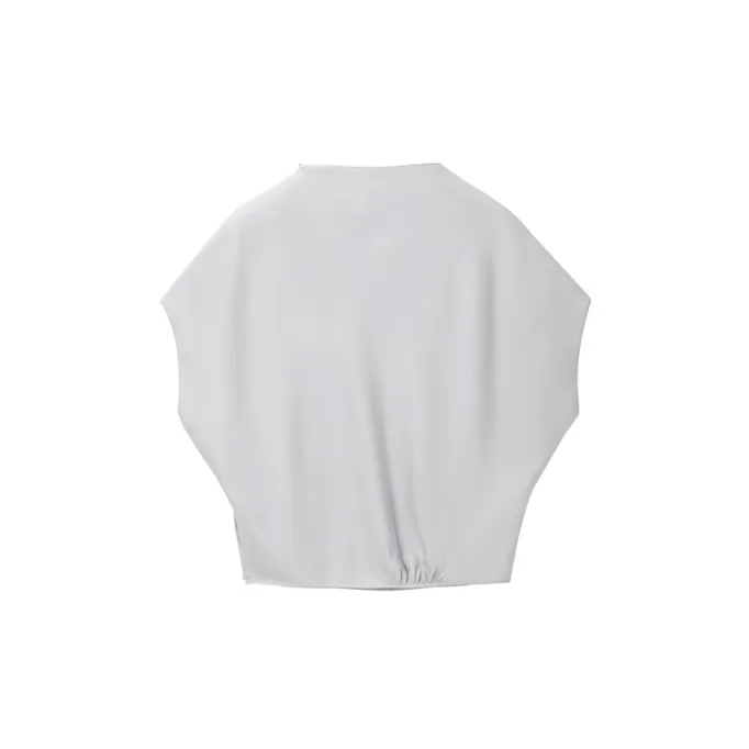 OVV T Shirts Women's Silver Solid Color A1-1