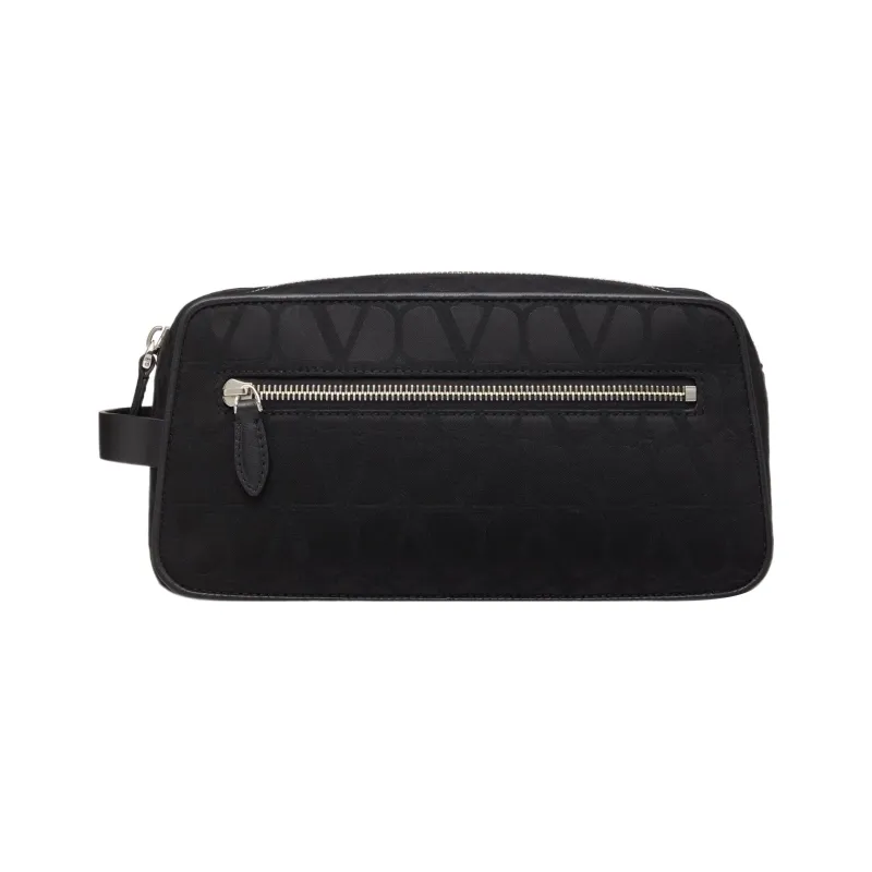 Valentino Iconographe Zip Up Wash Bag-0