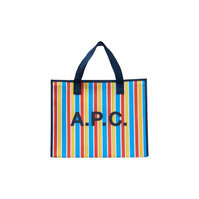 A.P.C Canvas Bag, Handbag Women's Blue-0