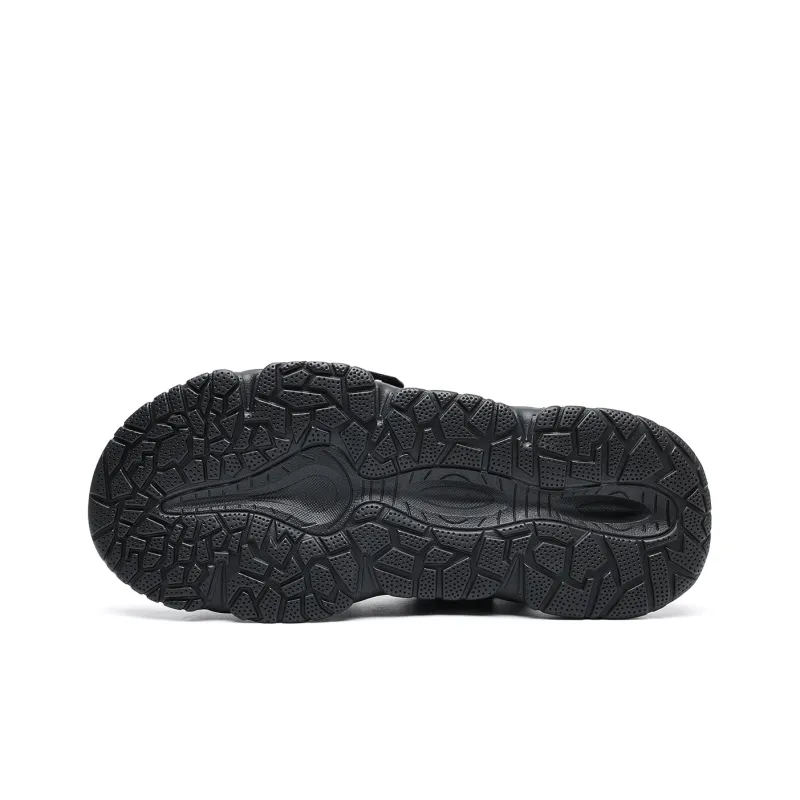 TRUMPPIPE Stylish Sandals Men's Black-4
