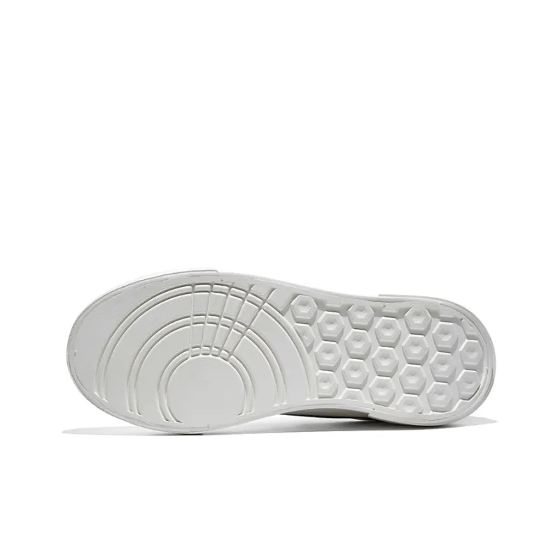 Warrior Fighting Dream Series Skateboard Shoes Unisex White Gray Wine Red-4