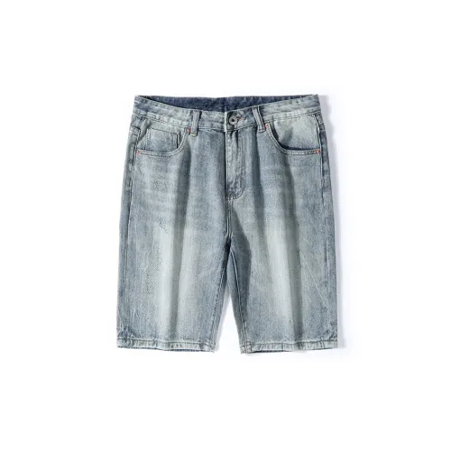 FAIRWHALE Denim Shorts Unisex Denim Blue