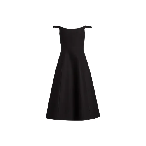 KHAITE Sleeveless Dresses Women's Black