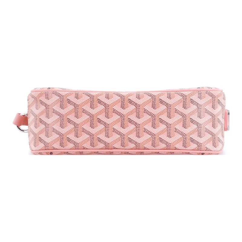 GOYARD Canvas With Calfskin Camera Bag Shoulder Bag Crossbody Bag Small Size Women's Pink-3