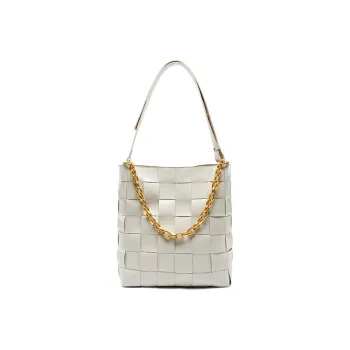 ST&SAT Cow Leather Shoulder Bag Regular Women's Ecru