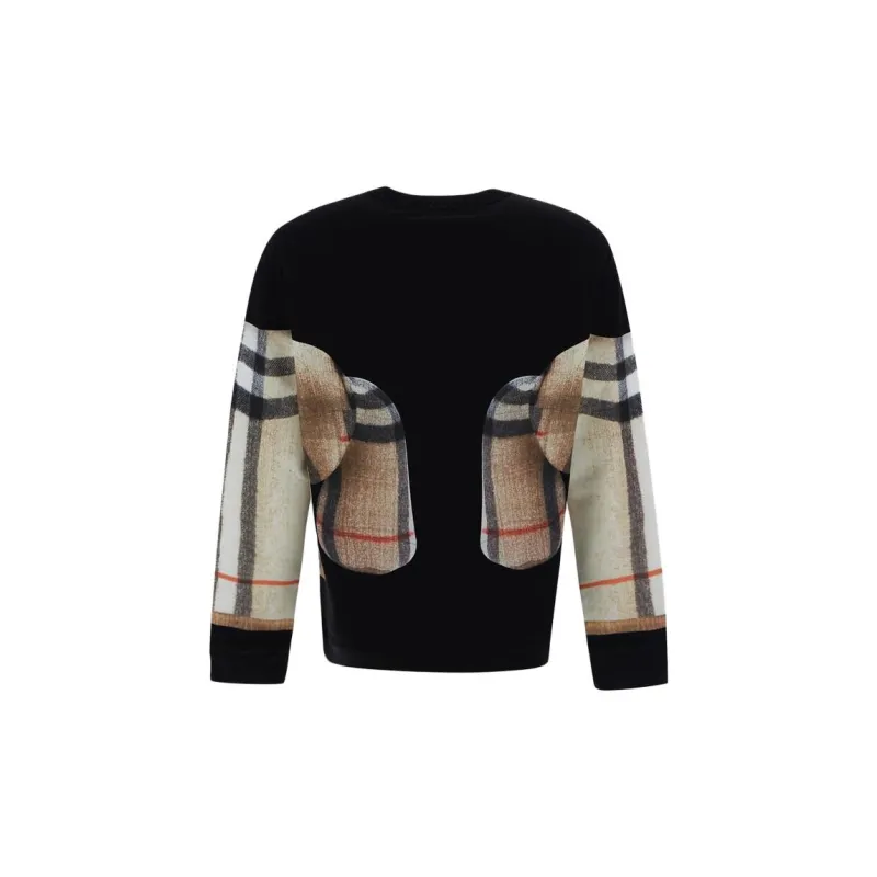 Burberry Sweatshirts Men Black-1