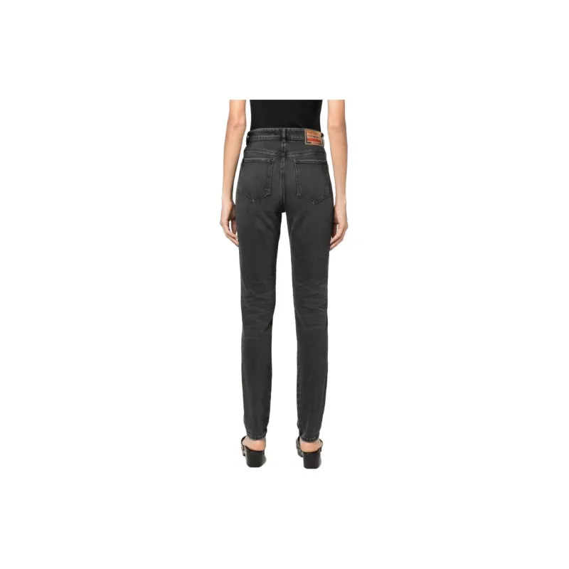 DIESEL High-waisted Straight-leg Jeans-1