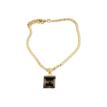 CHANEL Laces Necklaces Women's