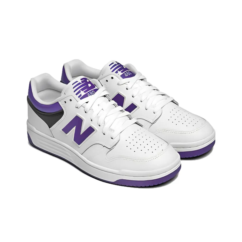 New Balance 480 White Prism Purple-2
