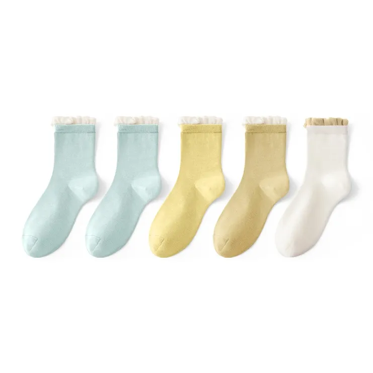 SHIWAJI Women's Mid Calf Socks-6