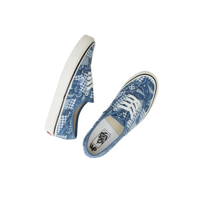 Vans Vault Ua Authentic 44 Dx Wp Paisley Blue-3