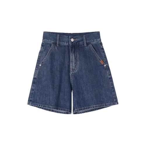 HIPPIEMISS Denim Shorts Women's Peacock Blue