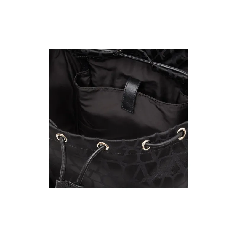 Valentino Iconographe Buckled Drawstring Backpack-6