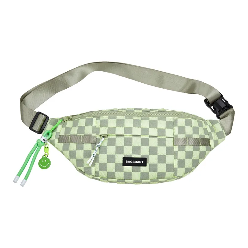 BAGSMART PU Sling Bag Fanny Pack Regular Unisex Multicolor-4