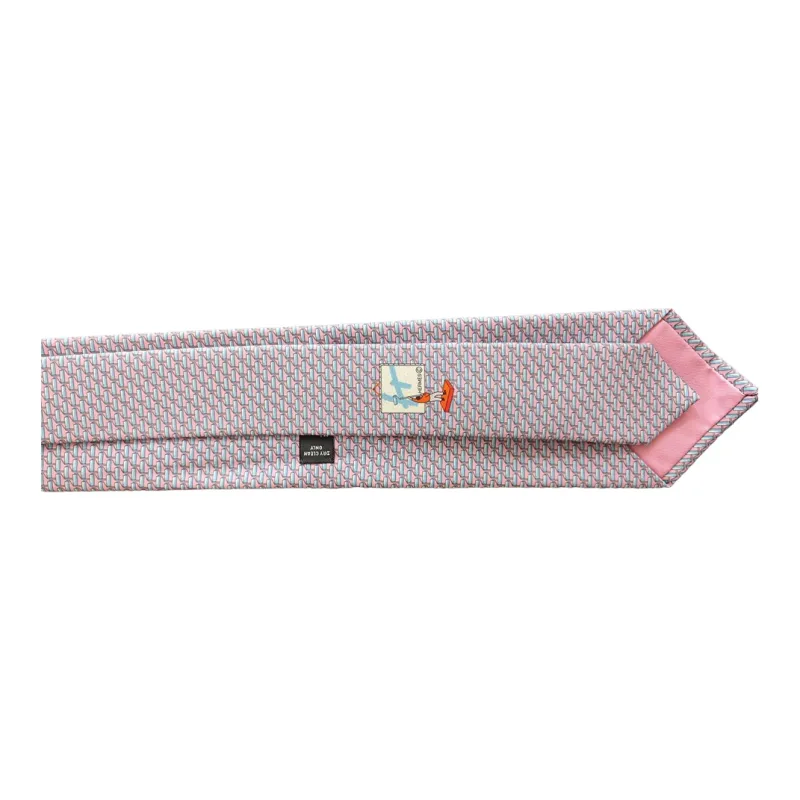 HERMES Ties Men Purple-0