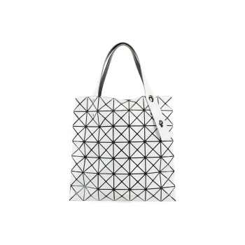 ISSEY MIYAKE Prism Polyester Tote Bag Shopping Bag Shoulder Bag Handbag Women's Light Khaki
