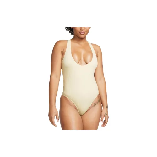 Nike One-Piece Swimsuits Women's Coconut Milk