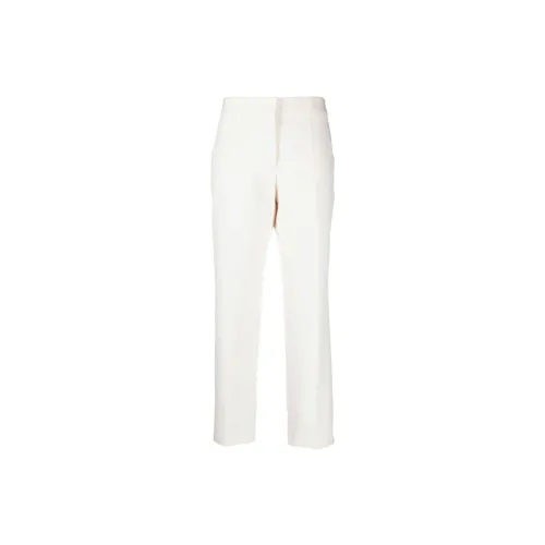 JIL SANDER Cotton Cropped Trousers