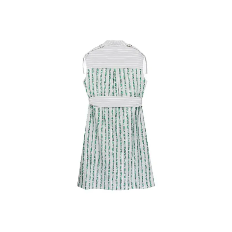 Burberry Sleeveless Dress Women's Multicolor-1