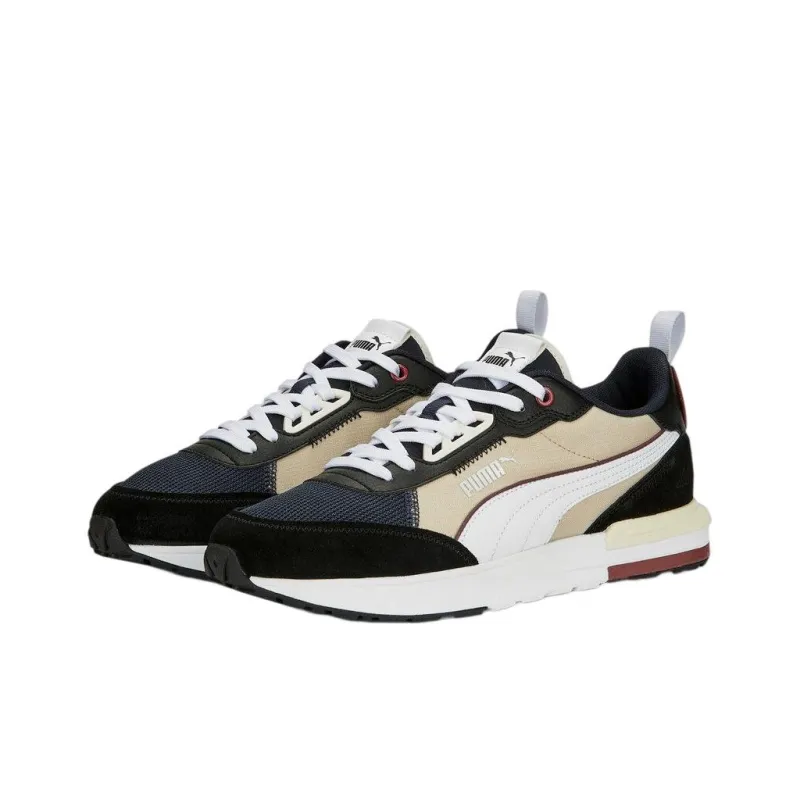 PUMA R22 'Black Beige White'-1