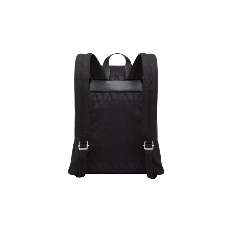 Valentino Iconographe Buckled Drawstring Backpack-3
